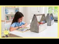 Playroom Makeover into a KID OFFICE