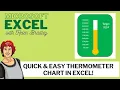 Excel Thermometer Chart Goal Tracking Made Easy