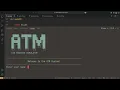 ATM Machine Simulator Demo