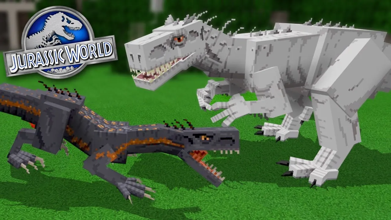 Life Finds A Way | Jurassic World Minecraft Music Video [Song By @Mattel Action]