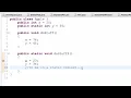 Static VS Instance - A First Explanation