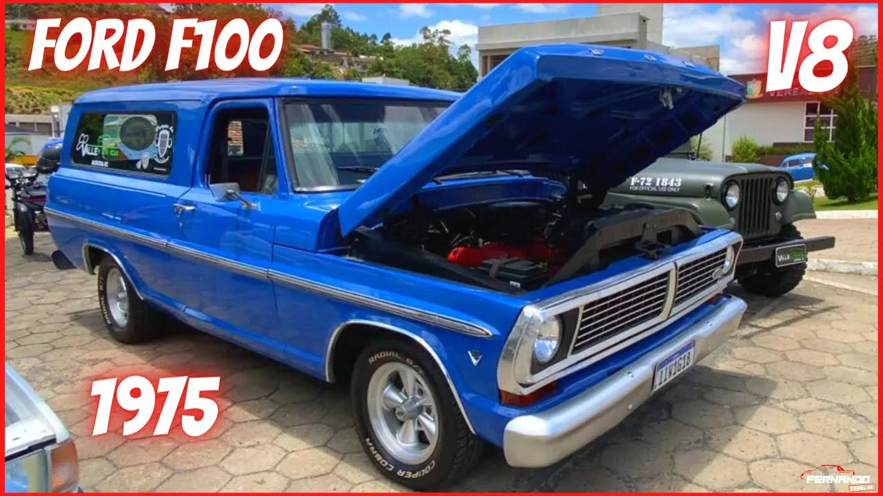 FORD F100 ANO 1975 MOTOR V8 *F100 DIFERENCIADA*