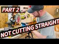 Ryobi Miter Saw Not Cutting Straight Fix Ryobi Miter Saw Calibration 7