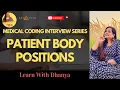 Patient Body Positions