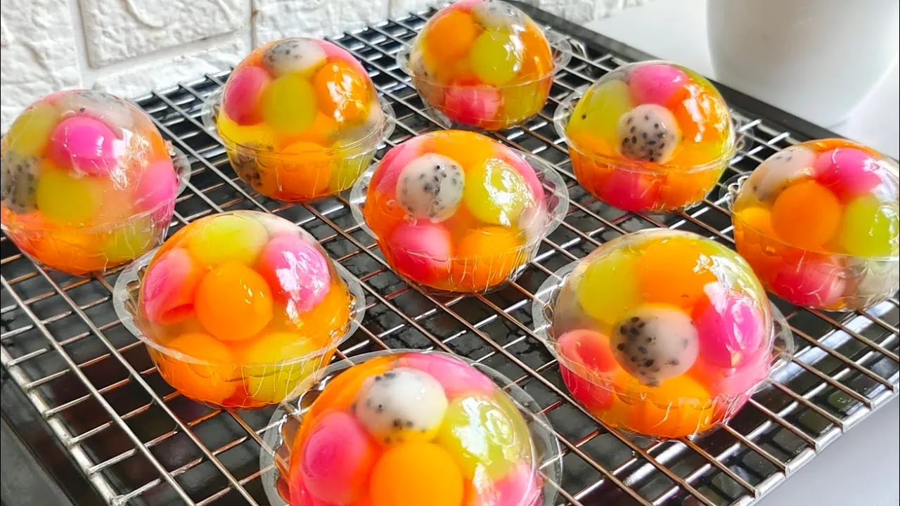 Orderan makin meningkat sejak jualan puding ini‼️Bola-bola puding kaca unik dan menarik