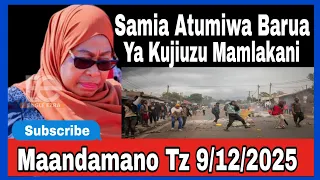 Samia Sent A Letter Of Resignation Before Violent Protests On 9 12 2025 In Tanzania The Solution 