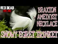 Where to find Braxton Amethyst Necklace to craft Snowy Egret Trinket Red Dead Online 4K