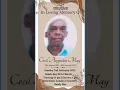 Cecil Augustus May Funeral Announcement