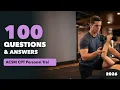 100 ACSM CPT Personal Train Prep Practice Questions and Answers 2026 Pass Your Exam