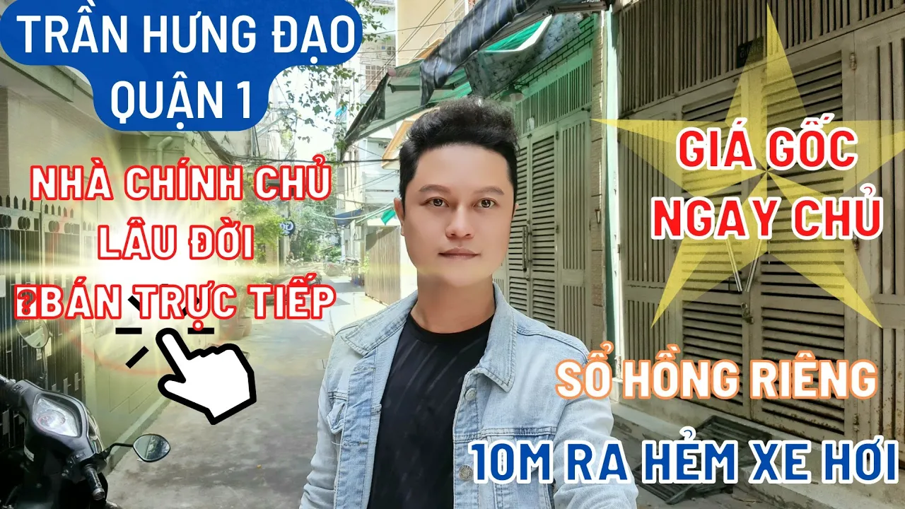 Bán Nhà Quận 1 Chính Chủ Lâu Đời | Kẹt Tiền Nên Đành Bán Gấp💥Giá Mềm ☎️LH : Ngay Chủ Bán Trực Tiếp