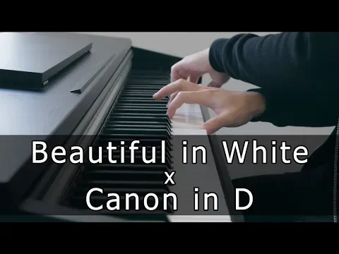 Download MP3 Beautiful in White x Canon in D (Piano Cover by Riyandi Kusuma)