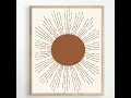 Modern Printable Boho Prints Mid Century Wall Art