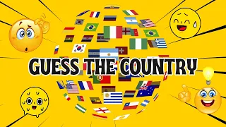 Guess These Countries By Their Flags