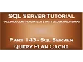 Sql server query plan cache