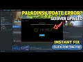 PALADINS service update failed FIX