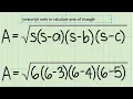 How to find the area of a triangle using JavaScript JavaScript program to find area of triangle