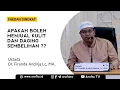 Download Lagu HUKUM MENJUAL KULIT DAN DAGING SEMBELIHAN - USTADZ FIRANDA ANDIRJA