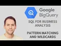Advanced SQL Filtering with Pattern Matching Having