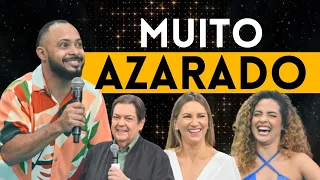 Zé Ninguém conta histórias de azar em stand-up no Faustão Na Band