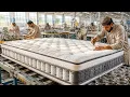 Inside Cutting-Edge Mattress Factories Making Incredible Luxury Spring Beds