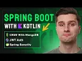 Full 2025 Backend Dev Crash Course for Beginners With Spring Boot Kotlin JWT Auth MongoDB