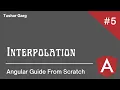 Learn Angular From Scratch In Hindi Angular Interpolation Chapter - 5