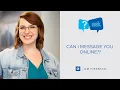 Can I message you online ASK GM Financial