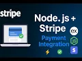 Stripe Payment Gateway Integration with Node js Express Step by Step Tutorial 2025