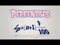 Percentiles - How to calculate Percentiles Quartiles