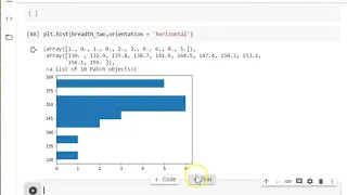 Matplotlib Histograms Horizontal Histograms