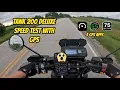 Tank 200 Speed Test With GPS