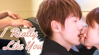 Download I Really Like You | Count Your Lucky Stars | Shen Yue \u0026 Jerry Yan (PianoTune Cover)【我好喜欢你钢琴】 MP3