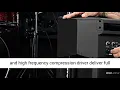 Alesis Strike Amp 12 2000 Watt Ultra Portable Powered Drum Speaker Amplifier With 12 Inch Woofer