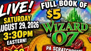 LIVE FULL BOOK of 5 WIZARD OF OZ MEMBER APPRECIATION DAY GIVEAWAYS
