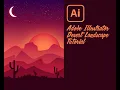 Create a Stunning Desert Landscape in Adobe Illustrator - Beginner Tutorial