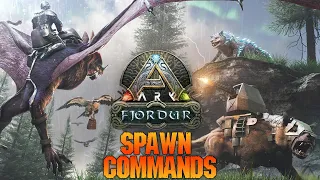 Ark Fjordur SPAWN COMMANDS