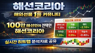 [해외선물 실시간] 해외선물 5/29 실시간 히트맵 + 자료분석 공유 해선코리아 2부 #해외선물 #해외선물실시간 #해외선물방송