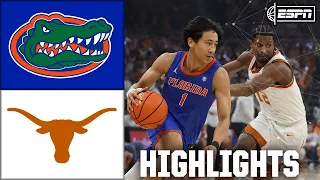 Florida Gators vs Texas Longhorns Full Game Highlights ESPN College Basketball