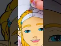 Coloring Zelda