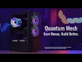 AeroCool Quantum Mesh Mid Tower Case - Promo