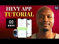 Hevy App Tutorial How to Create a Workout Routine FREE Templates - Fitness Thursday Ep 33
