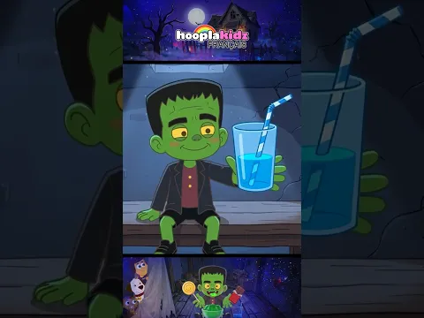 🧟‍♂️Johny Johny, Oui Zombie - Bébé Johny Boit du Jus Bleu 💙🧃#shorts #halloween #kidssongs