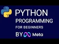 Python Tutorial for Beginners by Meta Python Crash Course for Beginners 2023