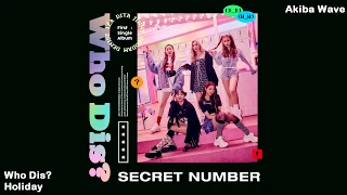 Download [FULL ALBUM] - SECRET NUMBER (시크릿넘버) - Who Dis + MP3 DOWNLOAD LINK MP3