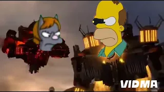 homer gets victory skibidi simpson toilet season 25 thanks for watching from the simpsons show 