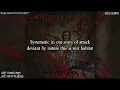CANNIBAL CORPSE - CODE OF THE SLASHERS (LYRICS ON SCREEN)