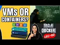 Virtual Machines vs Containers Docker Tutorial for Beginners