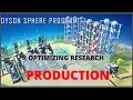 HOW TO OPTIMIZE RESEARCH AND PRODUCTION Dyson Sphere Program