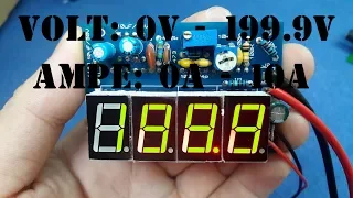 Download Simple Digital Voltmeter Ammeter, Without Programer, All In One Circuit MP3