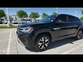 2021 Volkswagen Atlas Cross Sport SE 4Motion - Deep Black Pearl Metallic w Titan Black Leatherette